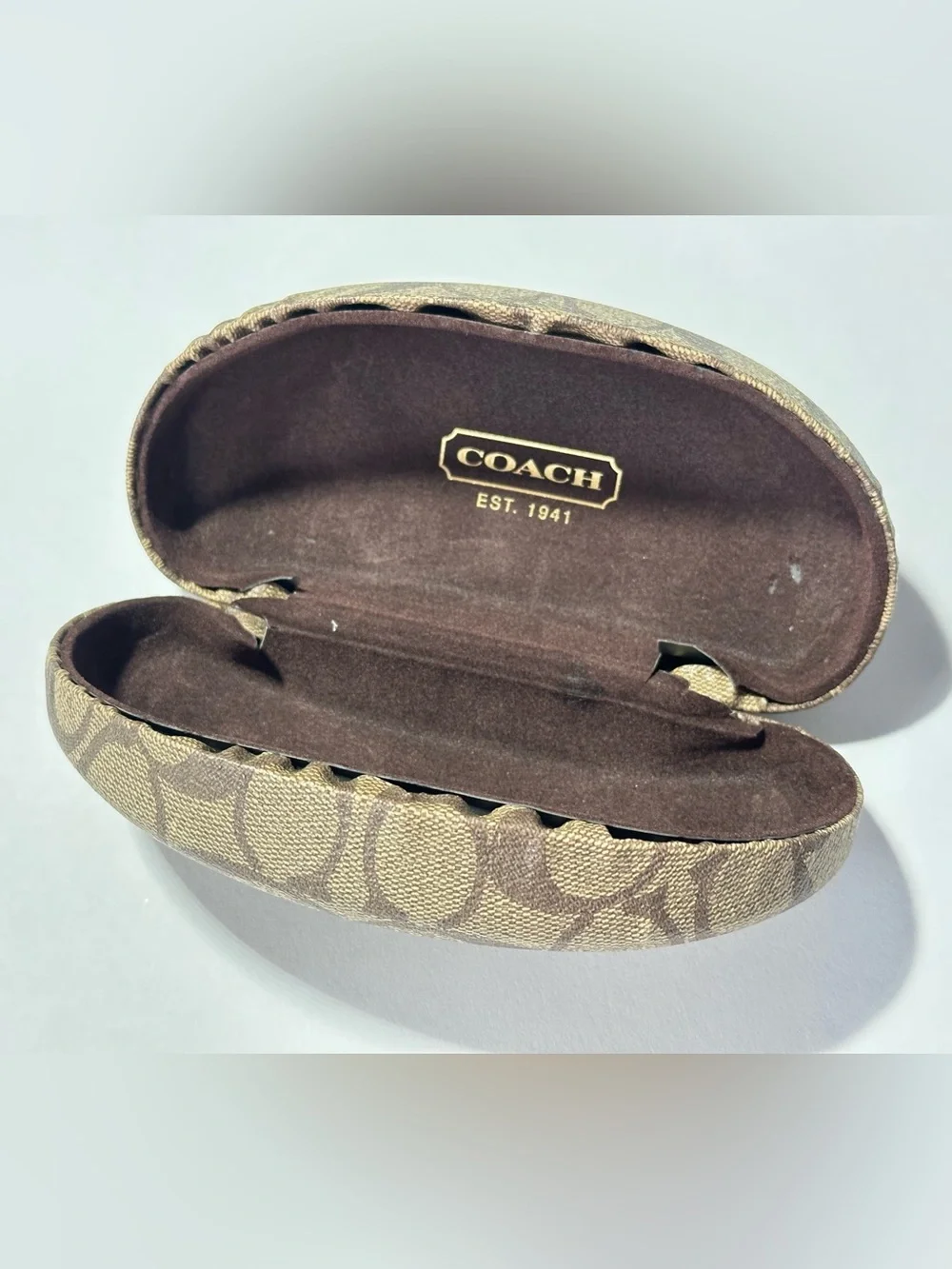 Coach Designer HC7001 Taylor Sunglasses Silver/Pink w/Case McBling Y2K Beach